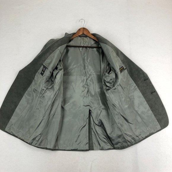 Kingsridge Imperial Roper's VTG Men's Size 46** Grey Suede*** Blazer Jacket Coat - Picture 12 of 12